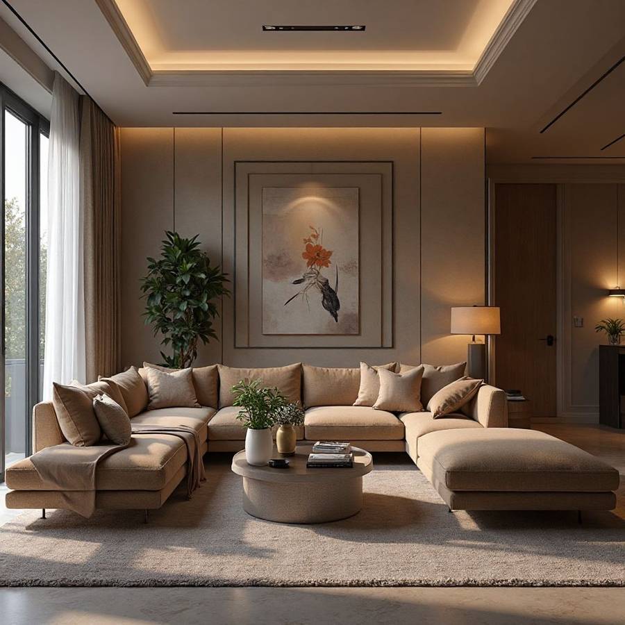 brown couch living room ideas inspiration 5