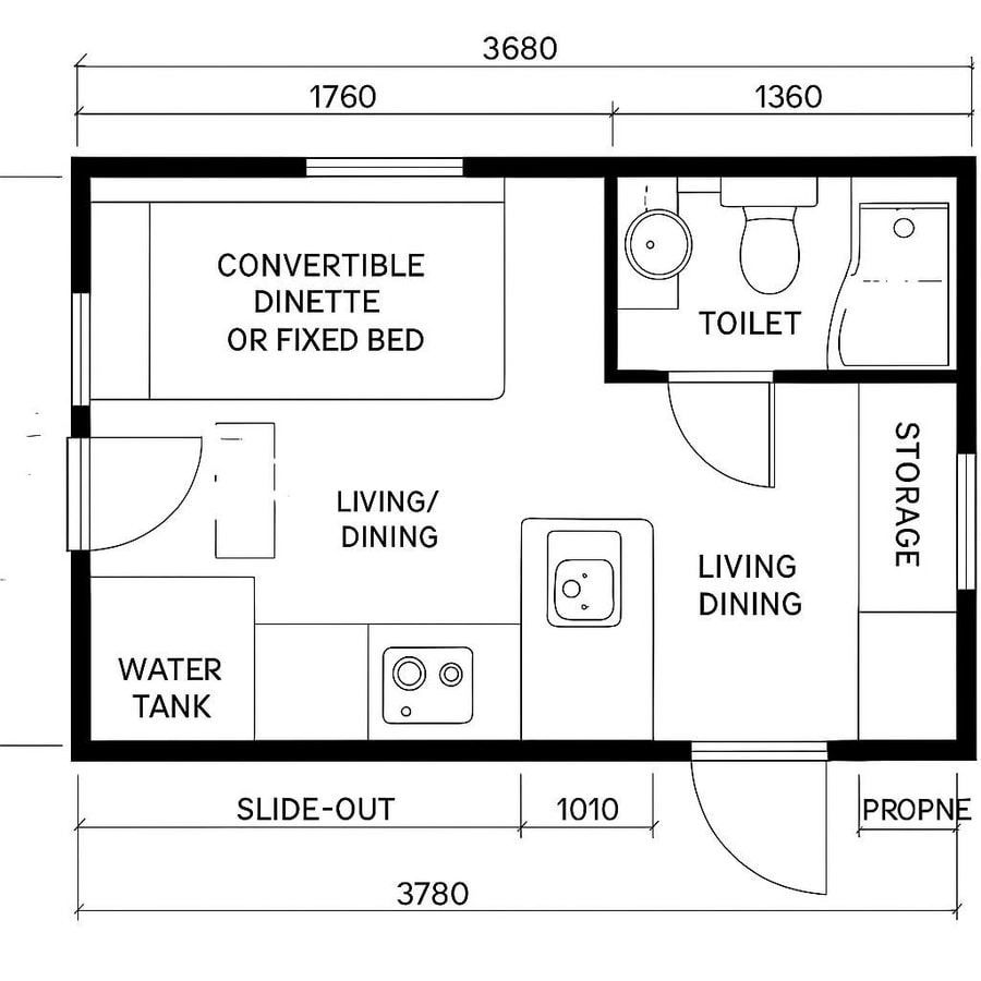 camper floor plans