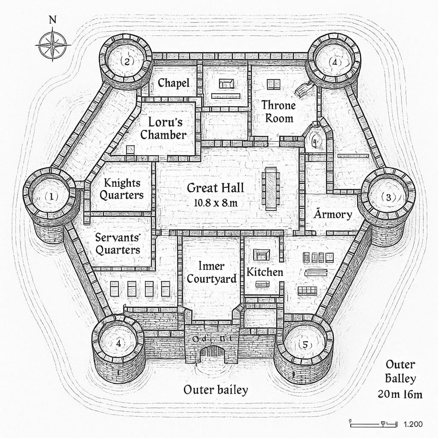 castle floor plans