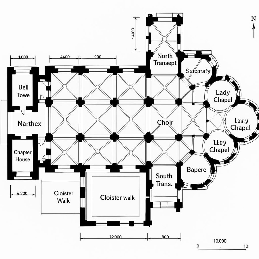 cathedral floor plan inspiration 3