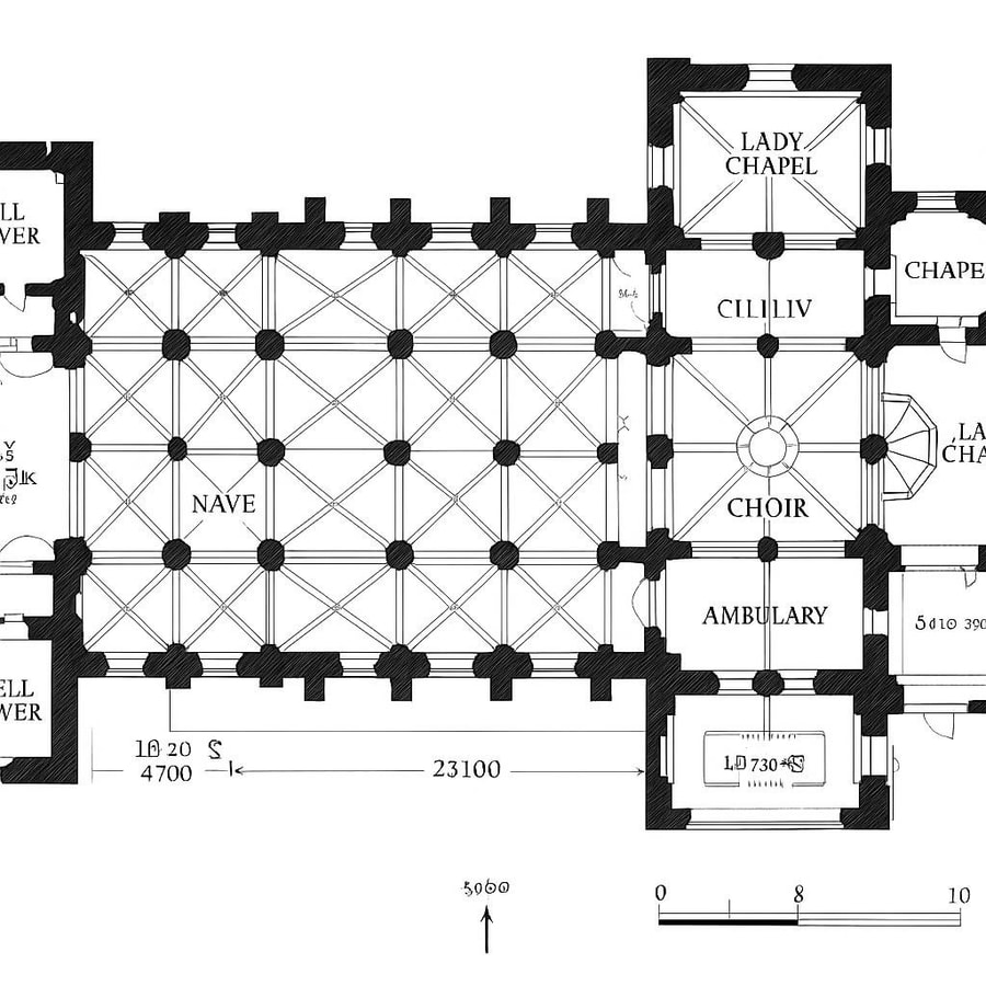 cathedral floor plan inspiration 4