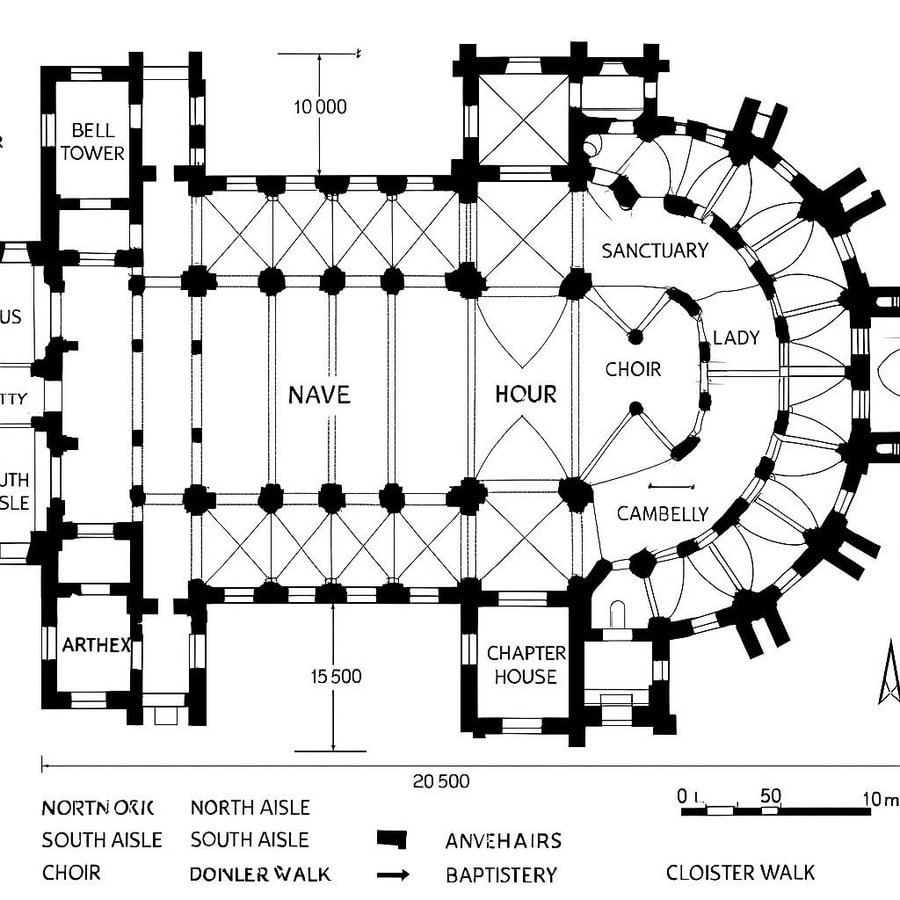 cathedral floor plan inspiration 5