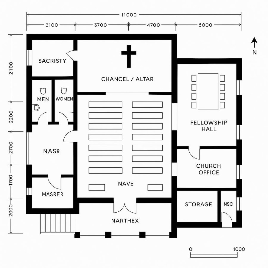 church building floor plans inspiration 4