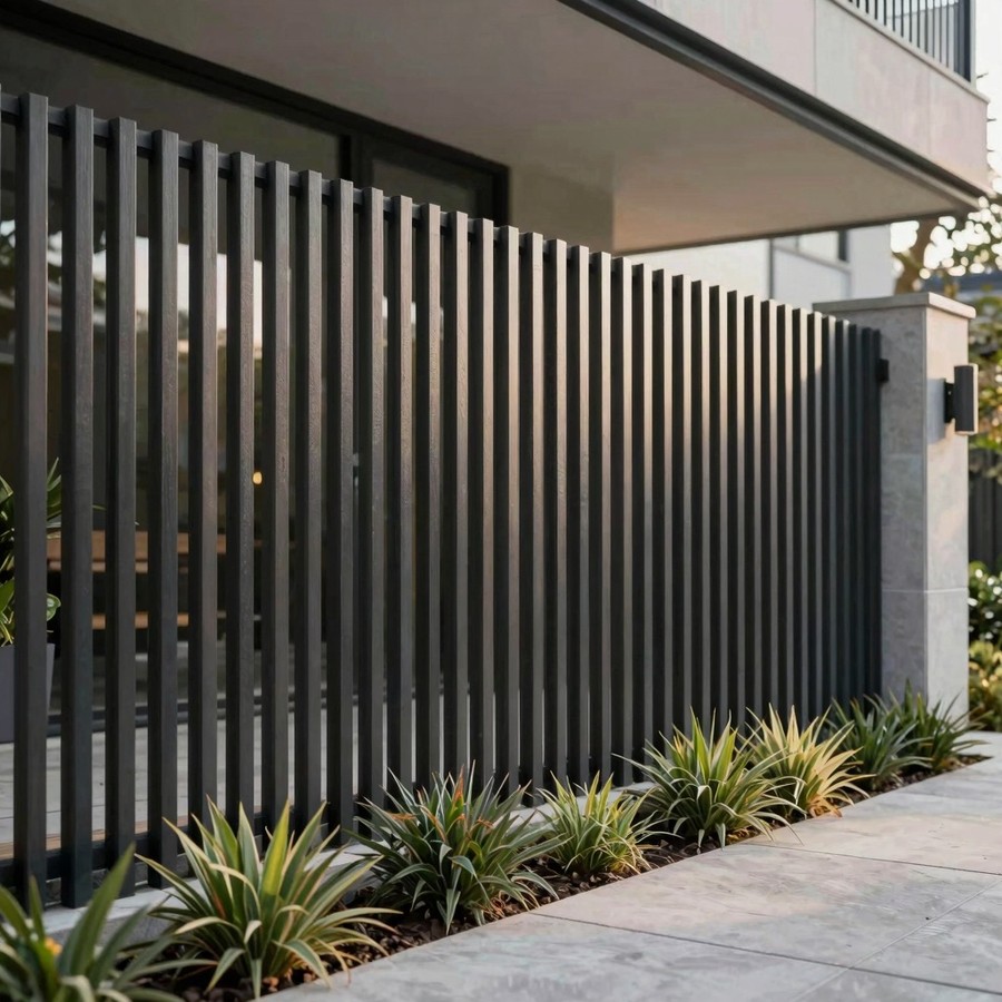 contemporary fences ideas inspiration 4