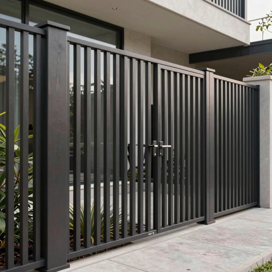 contemporary fences ideas inspiration 5
