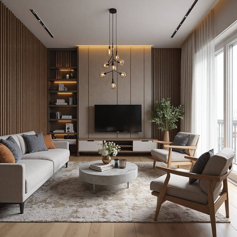 Decor Ideas For Living Room Apartment Ideas & Designs | R...