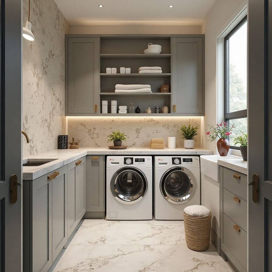 Design Laundry Room Ideas Ideas & Designs | RemodelAI