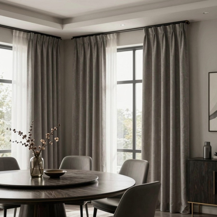 dining room drapes ideas