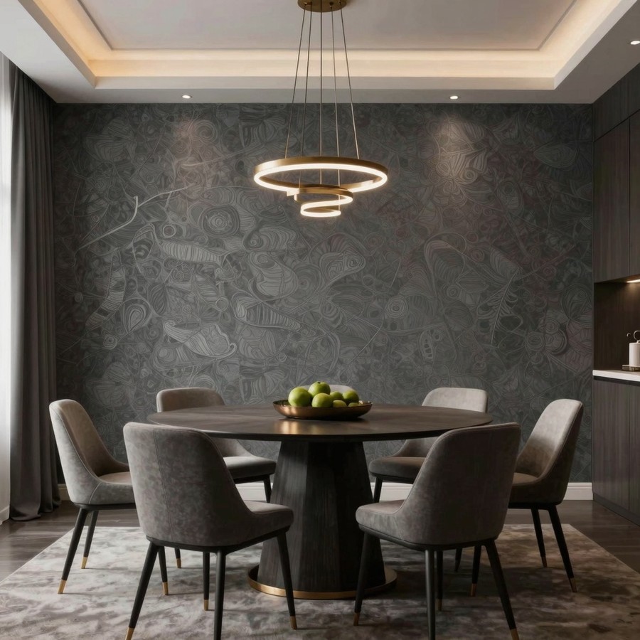 dining room wallpaper ideas inspiration 4