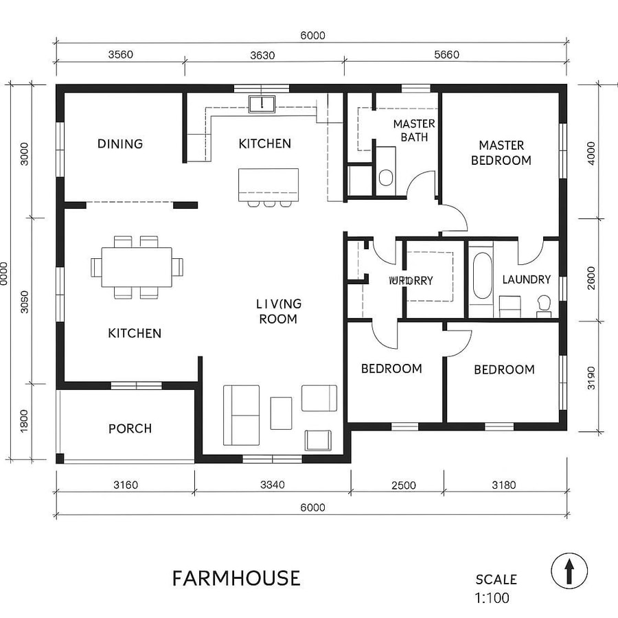 farmhouse floor plan inspiration 1