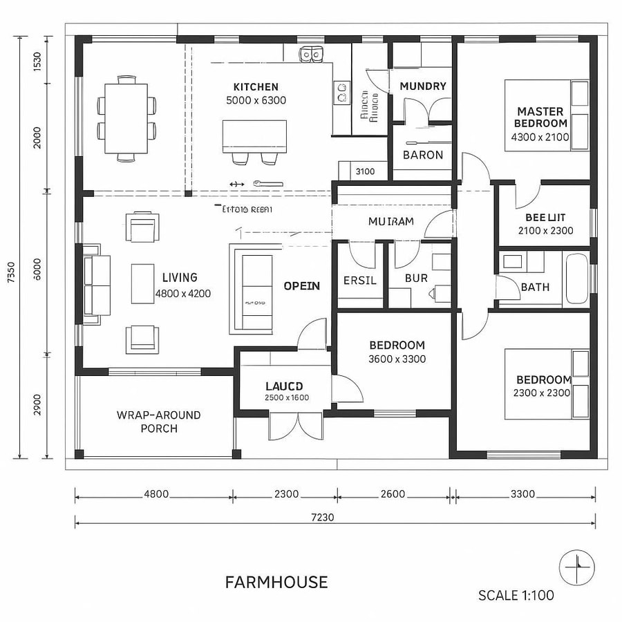 farmhouse floor plans inspiration 3