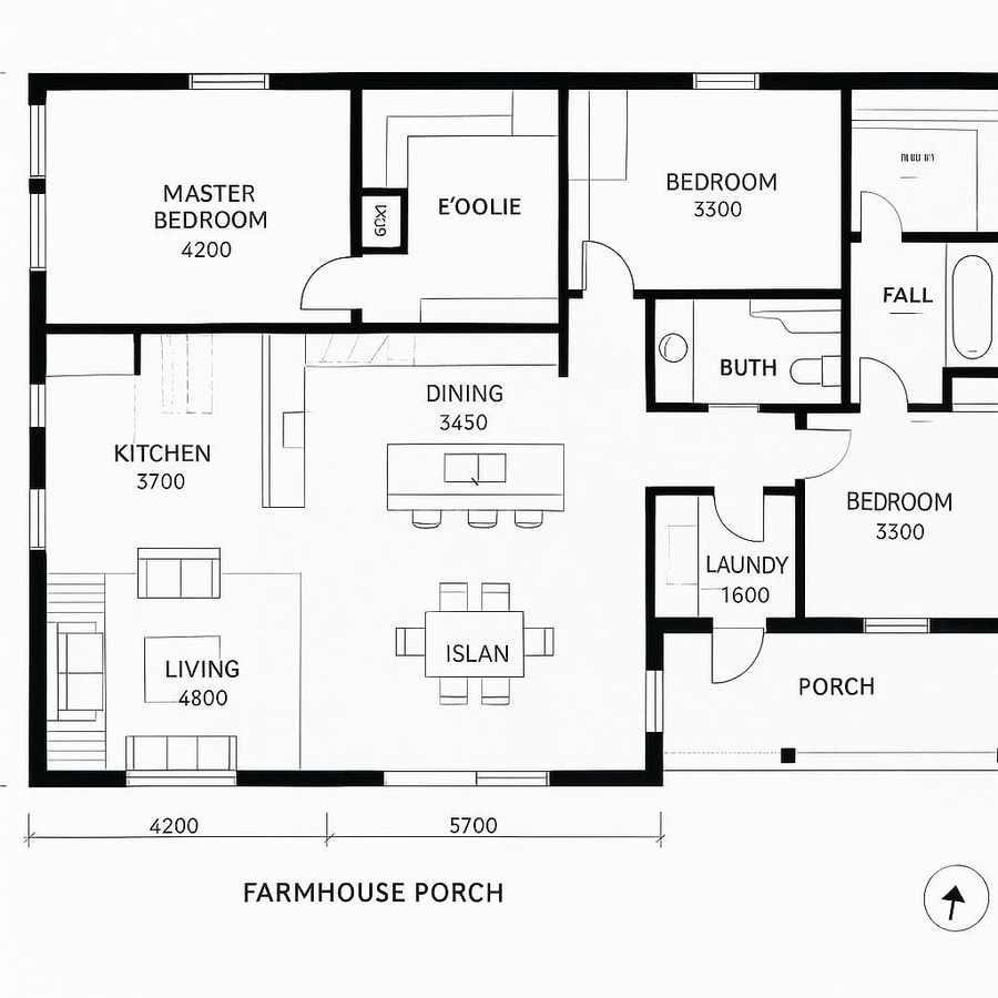 farmhouse floor plans inspiration 5
