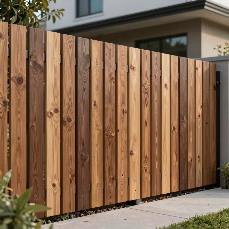fence ideas wood inspiration 5