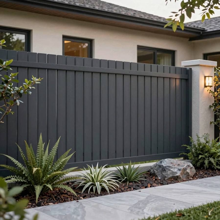 fence landscaping ideas