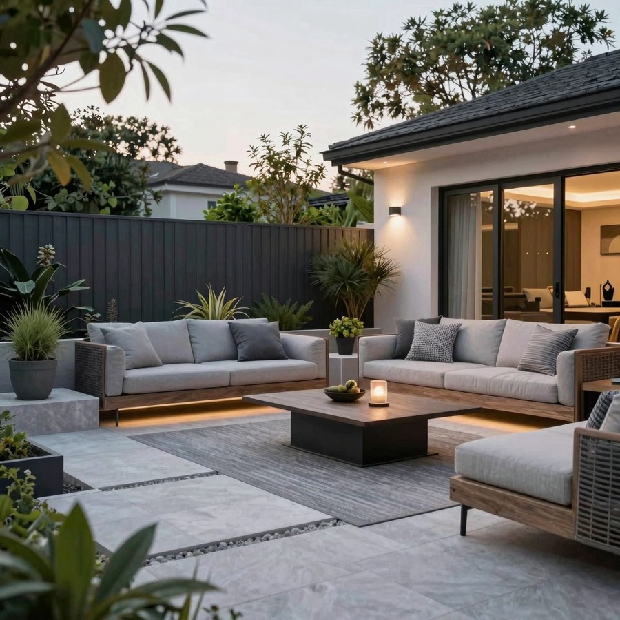 fenced in backyard inspiration 3