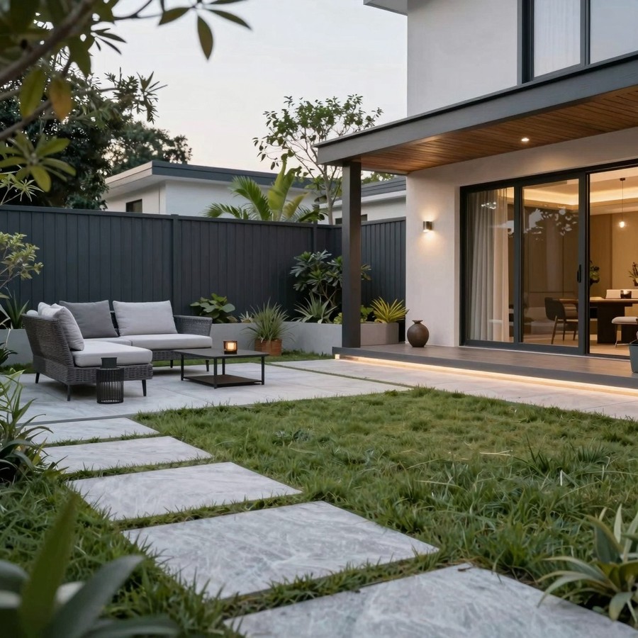 fenced in backyard inspiration 5