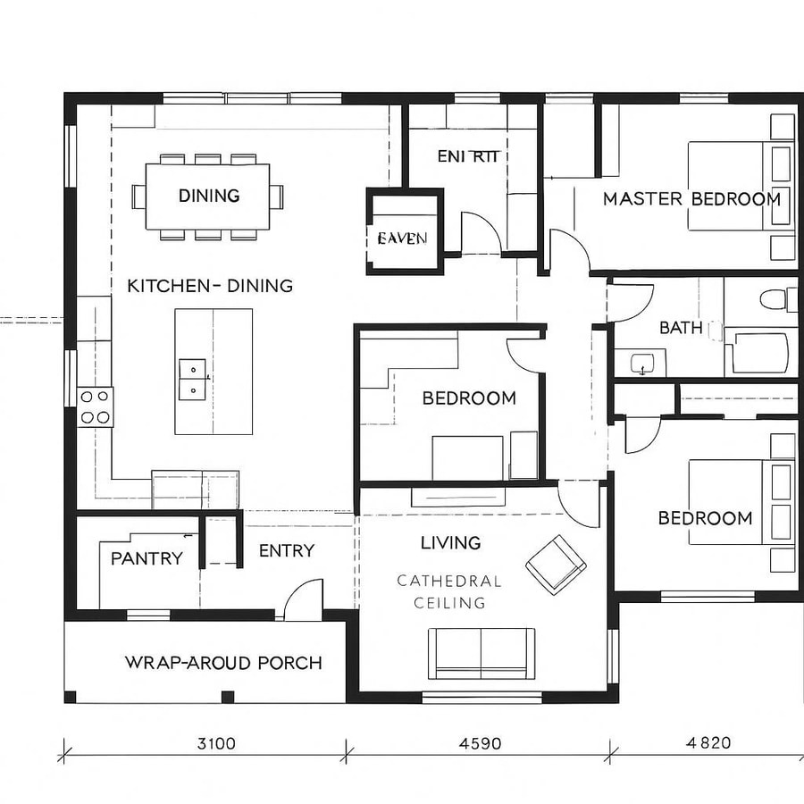 floor plans for farmhouse inspiration 1