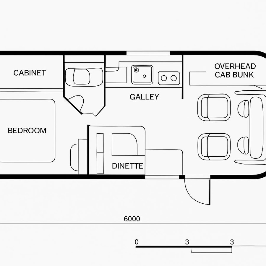 floor plans for motorhomes inspiration 3