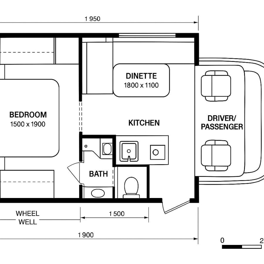floor plans for motorhomes inspiration 4