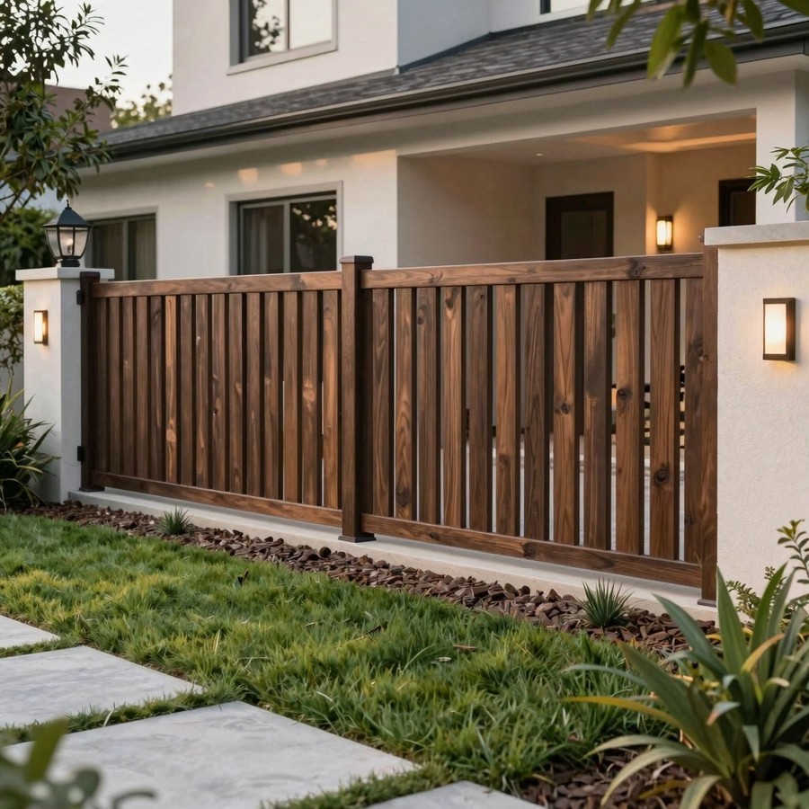 front lawn fence ideas inspiration 1