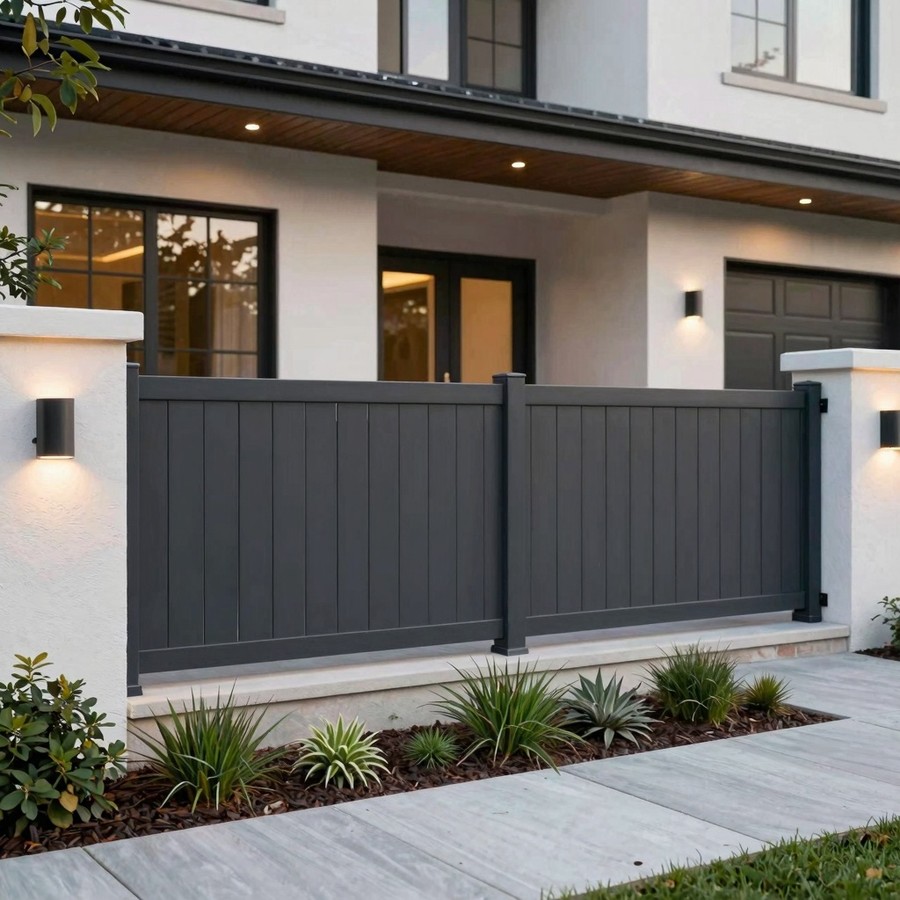 front lawn fence ideas inspiration 4