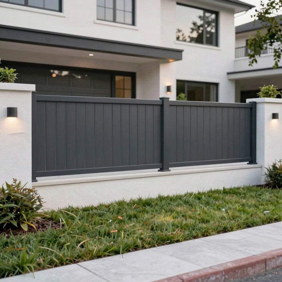 front lawn fence ideas inspiration 5