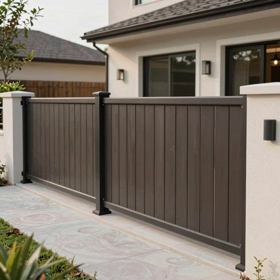 front yard privacy fence inspiration 3