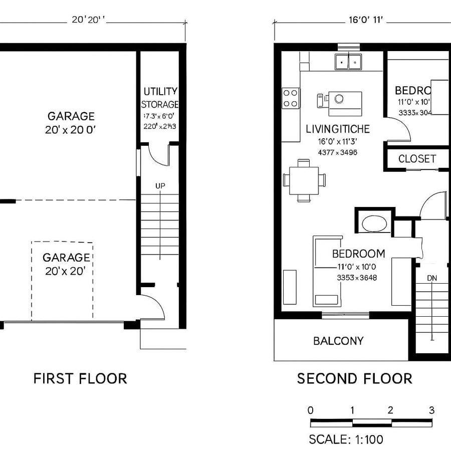 garage apartment floor plans inspiration 1