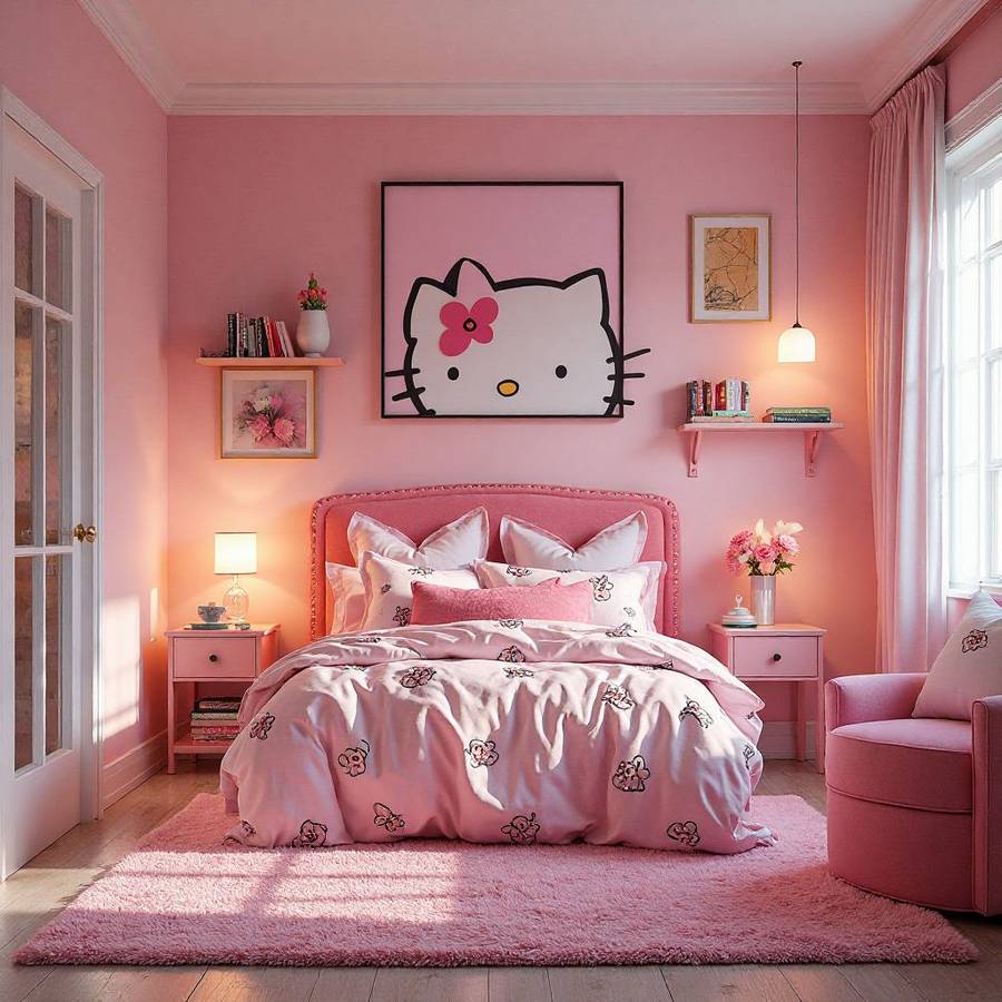 hello kitty room ideas inspiration 2