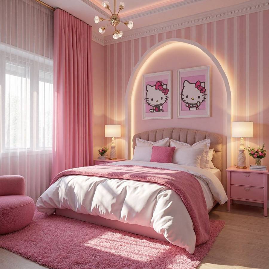 hello kitty room ideas inspiration 4