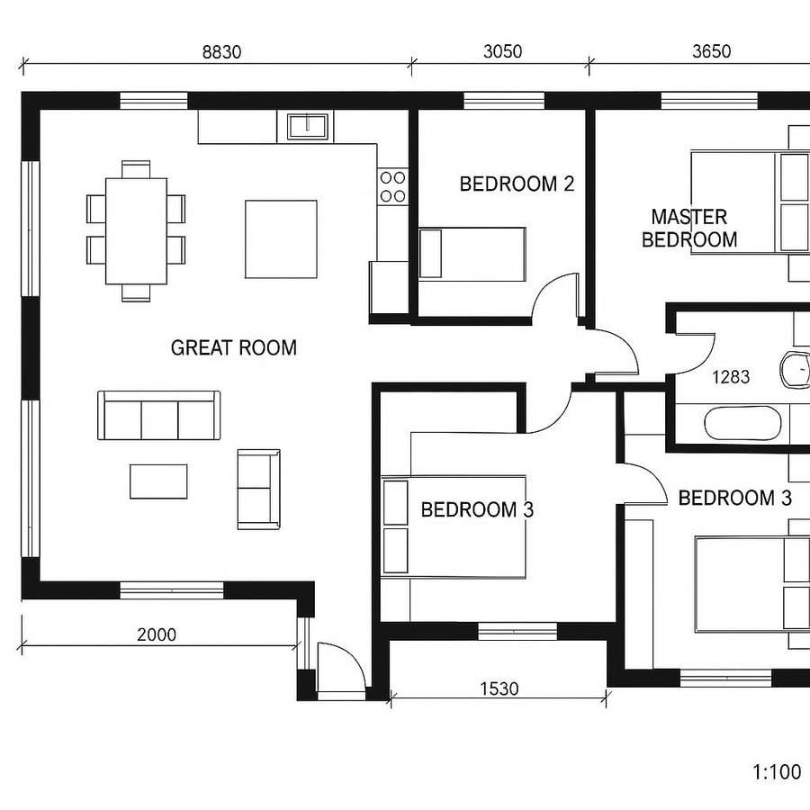 home plans with open floor plans inspiration 5