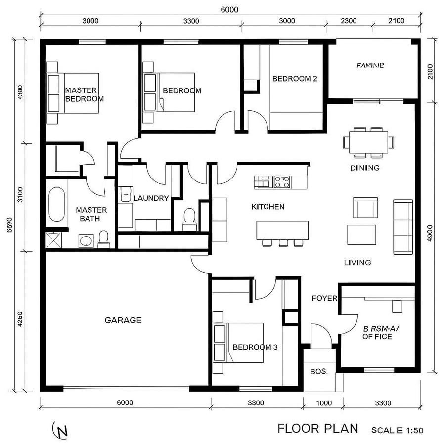house floor plans 1 story inspiration 1