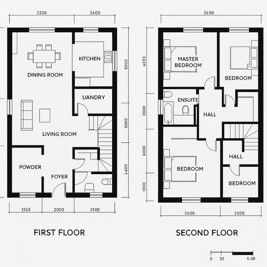 house floor plans 2 story inspiration 1