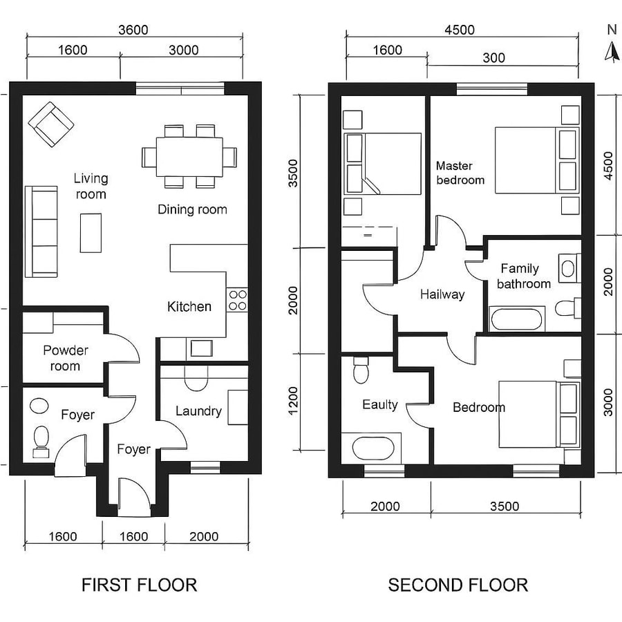 house floor plans 2 story inspiration 2