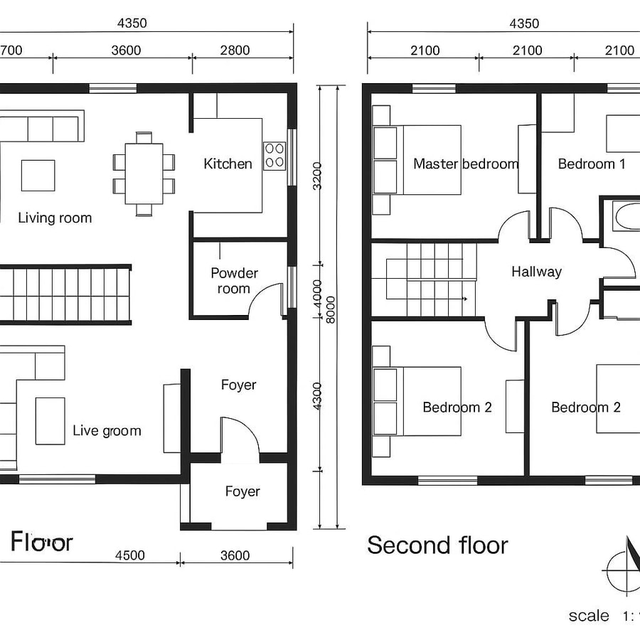 house floor plans 2 story inspiration 3