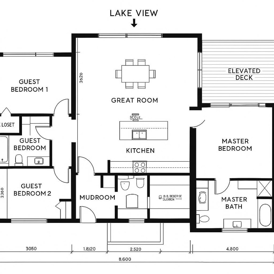lake home floor plans inspiration 3