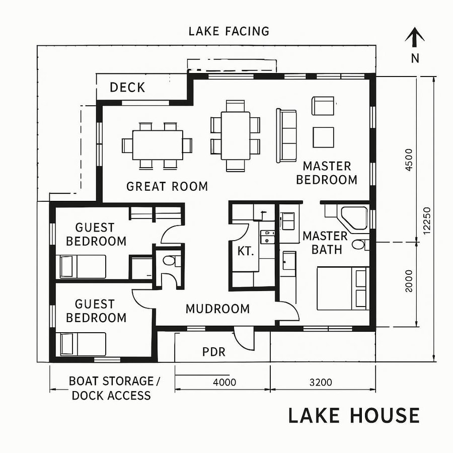 lake house floor plans inspiration 2