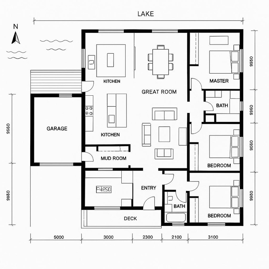 lakefront homes floor plans inspiration 5