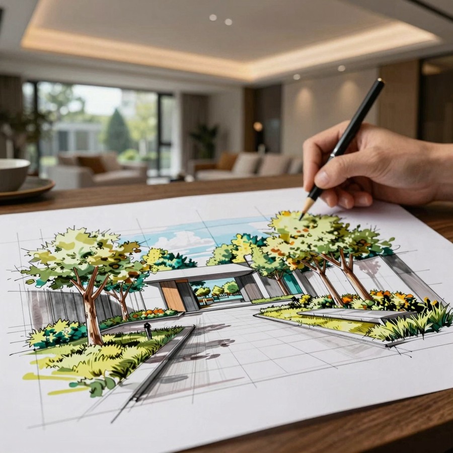 landscape design sketch inspiration 2