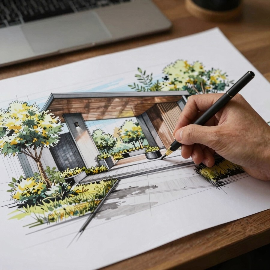 landscape design sketch inspiration 5