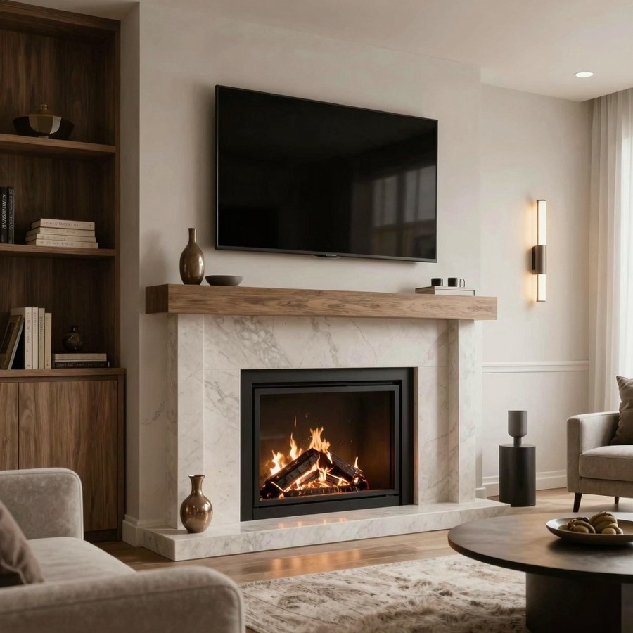 living room fireplace ideas inspiration 5
