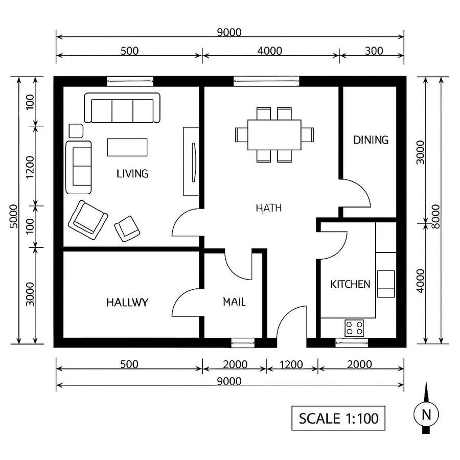 living room floor plan inspiration 3