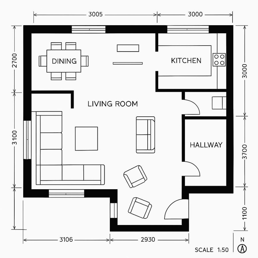 living room floor plan inspiration 4