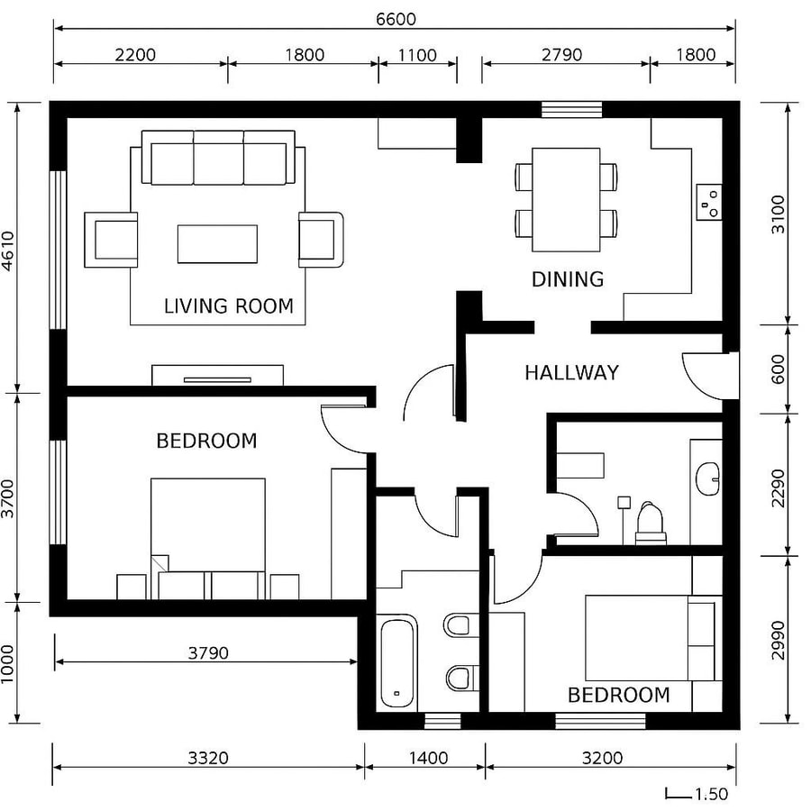 living room floor plan inspiration 5