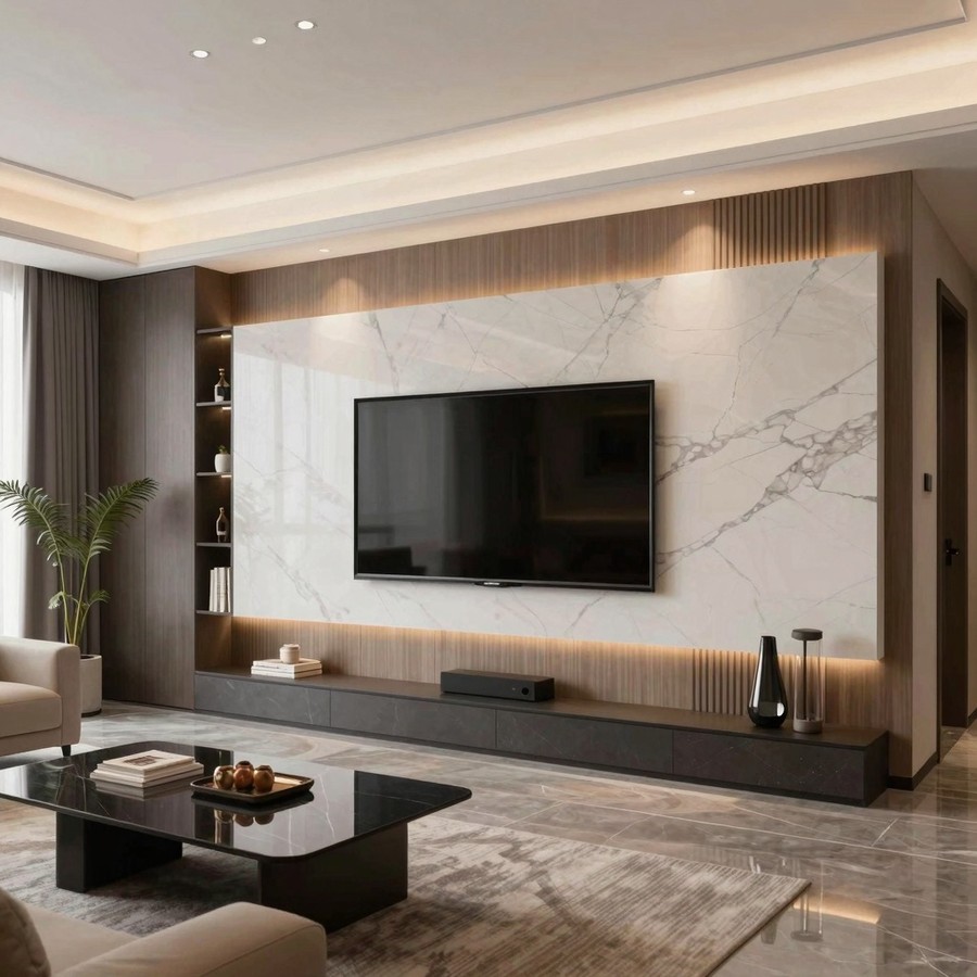 living room tv wall ideas