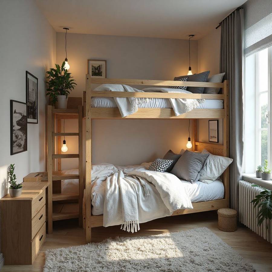loft bed dorm room ideas inspiration 2