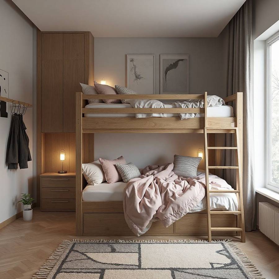 loft bed dorm room ideas inspiration 3