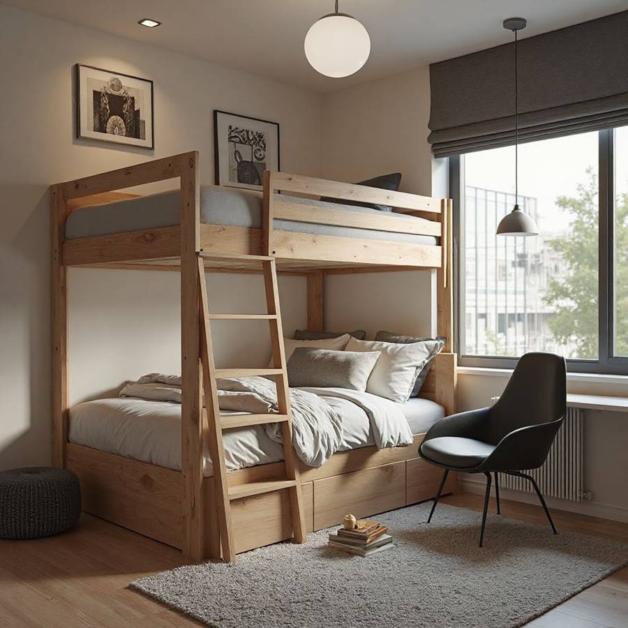 loft bed dorm room ideas inspiration 5