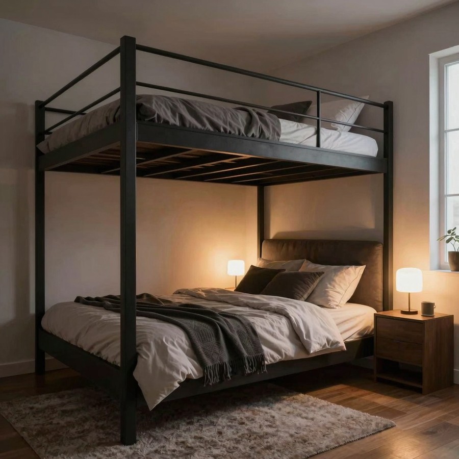 loft bed ideas for small rooms inspiration 4