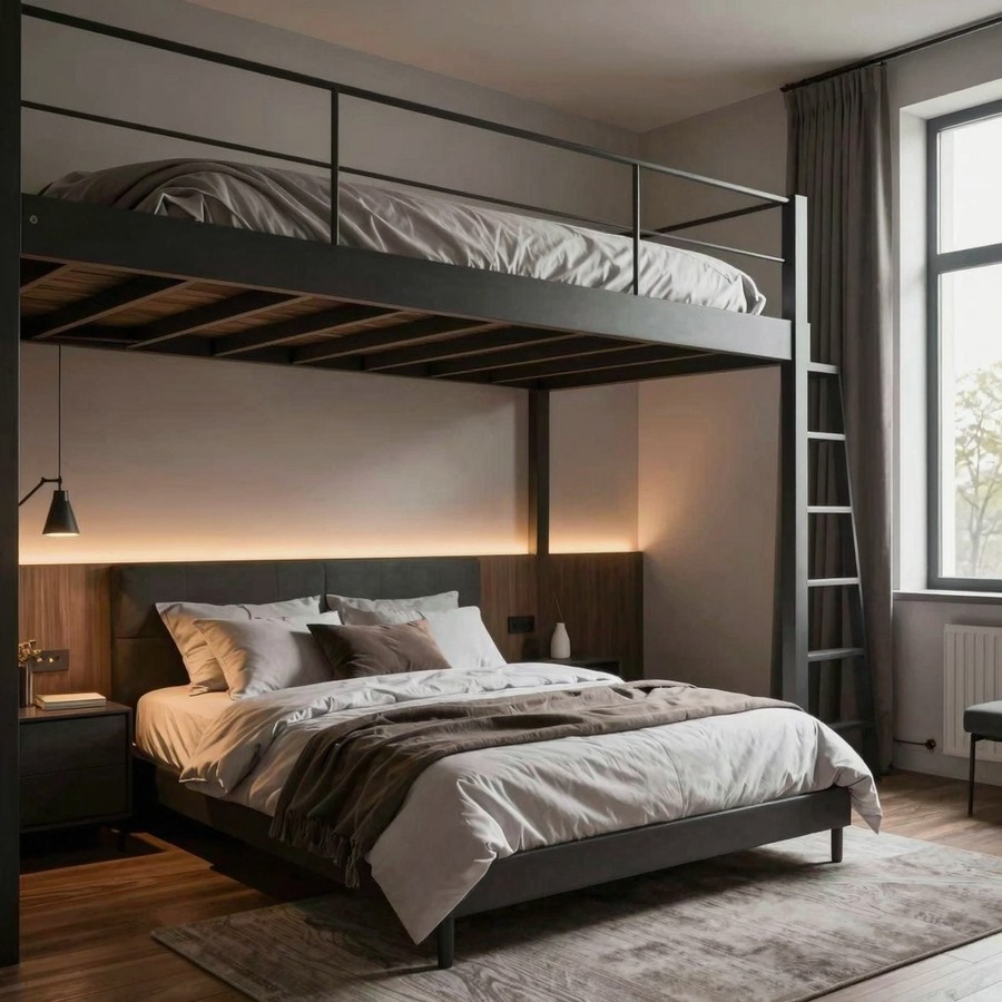 loft bed ideas for small rooms inspiration 5